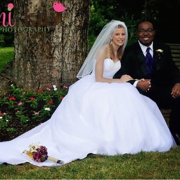 Wedding dress. Size 0. Disney collection by Alfred Angelo. Cinderella style. - Picture 16 of 16